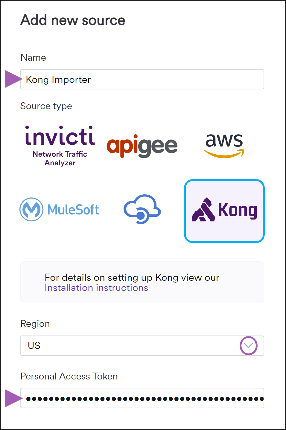Invicti configuration.