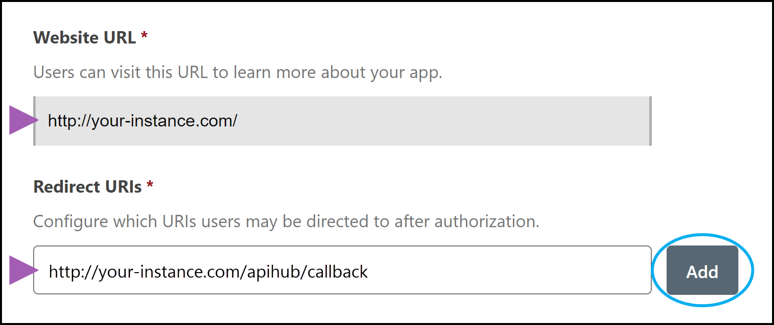 Redirect URI in MuleSoft.