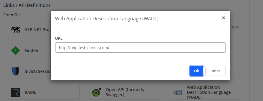 Add URL for WADL specification in Invicti Enterprise.