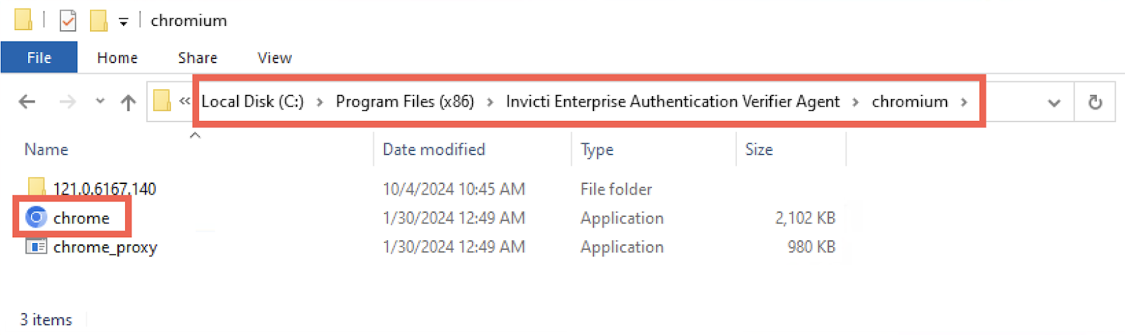 Launch agent's internal browser