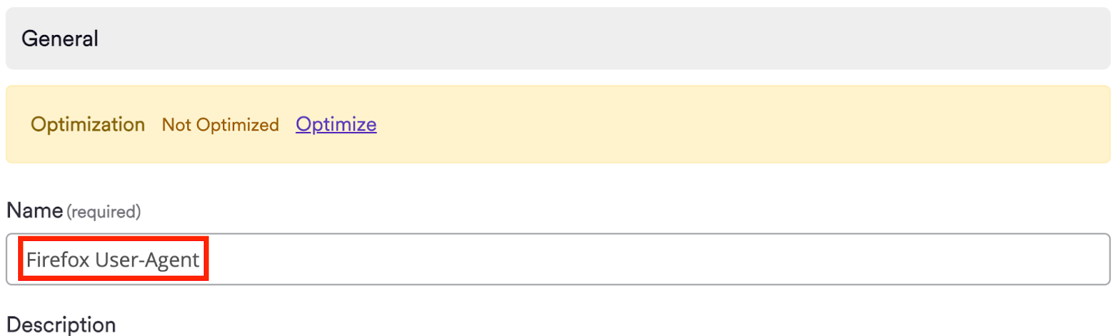 Name the new scan policy