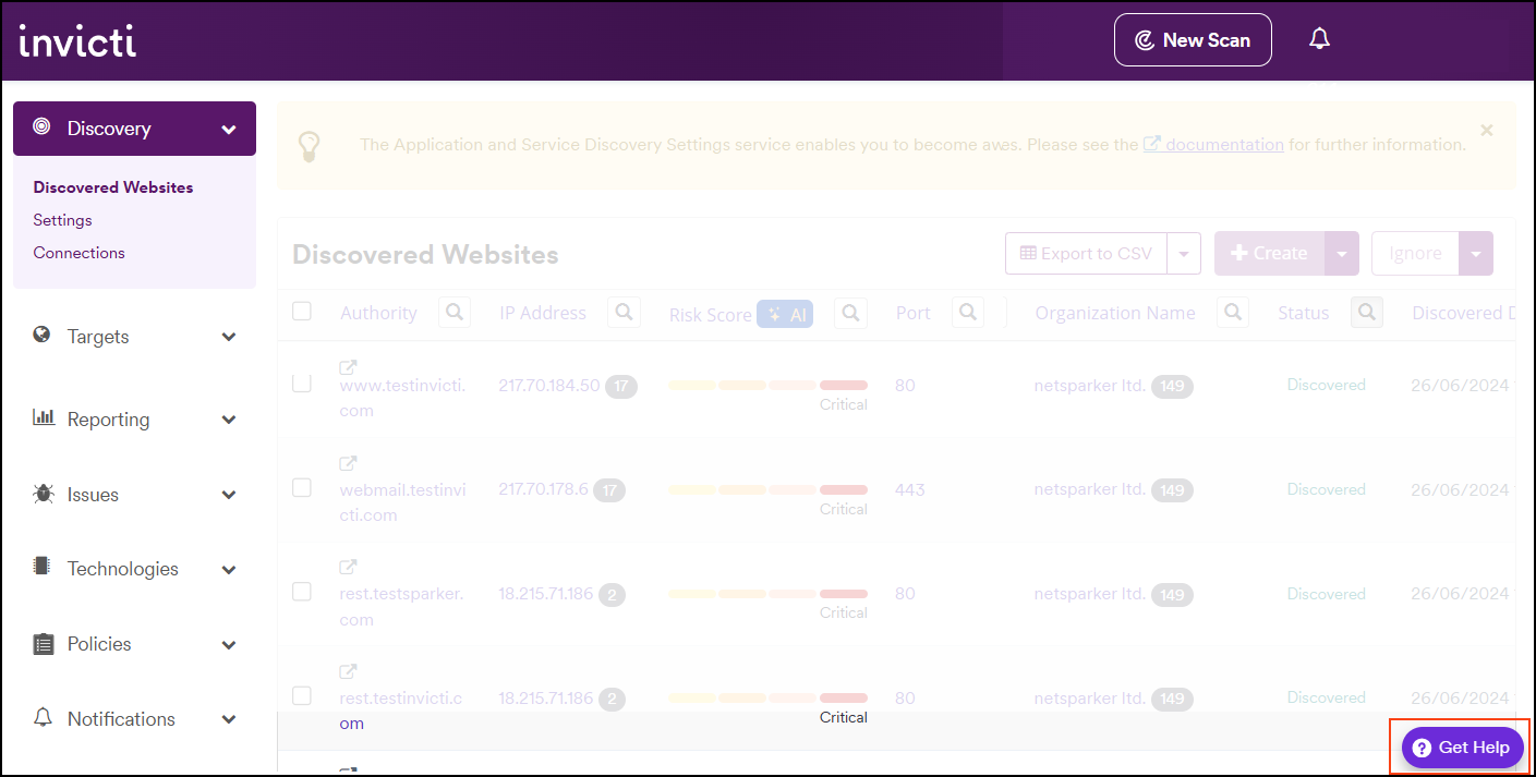 AI Assist bot location in bottom right corner