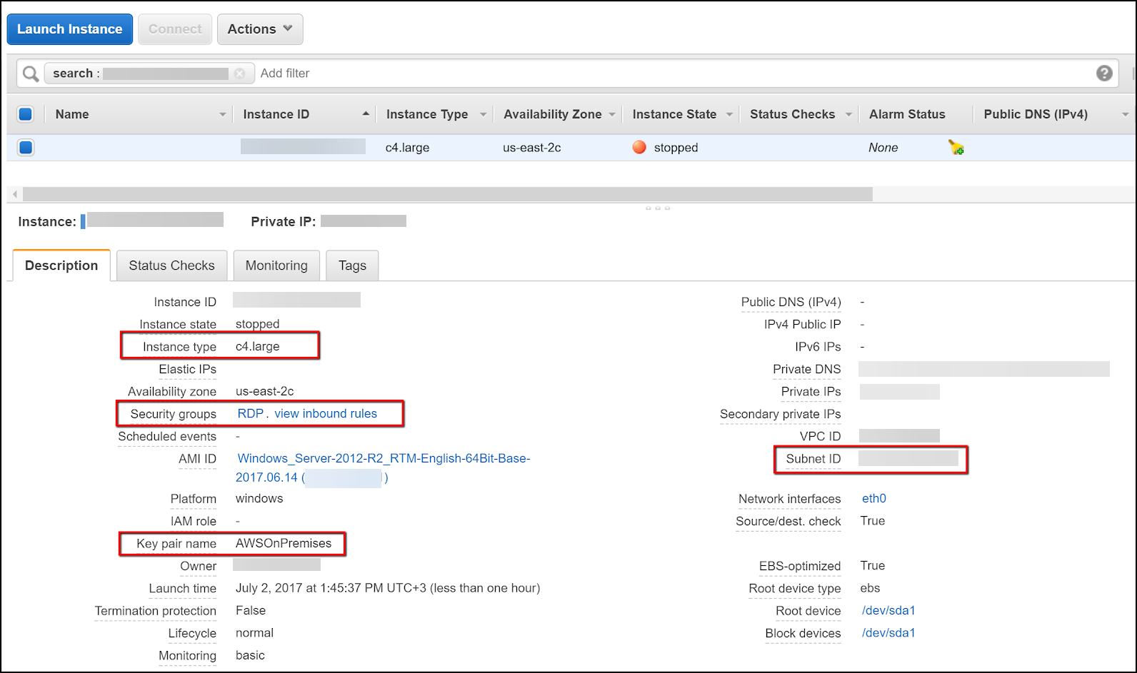 Cloud Provider settings.