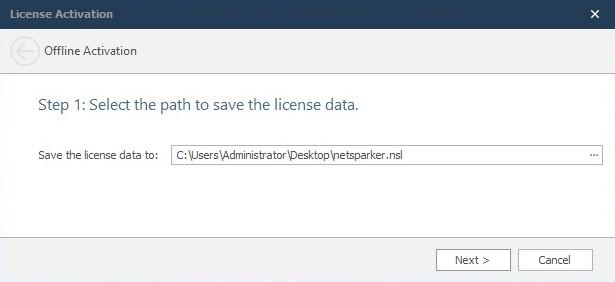 Invicti Standard license activation prompt.