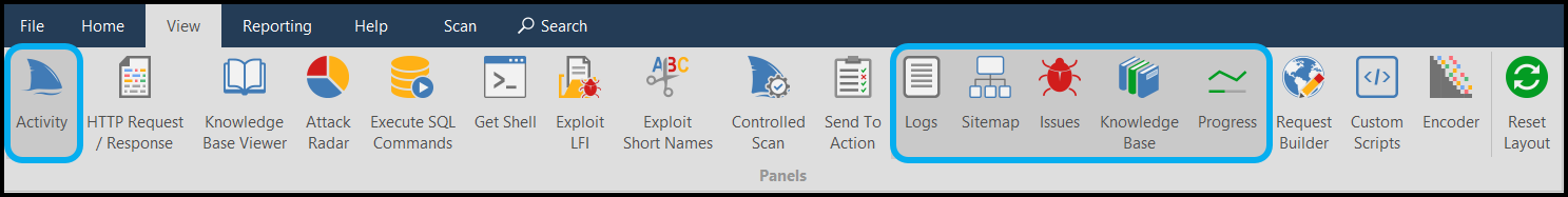 Scan Summary Dashboard in Invicti Standard