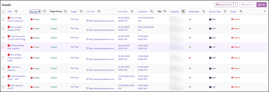 Vulnerability task management workflow