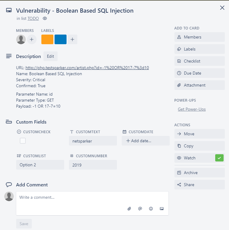 Trello default browser view