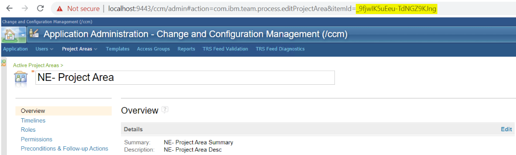 Project Dashboard Jazz Team Server