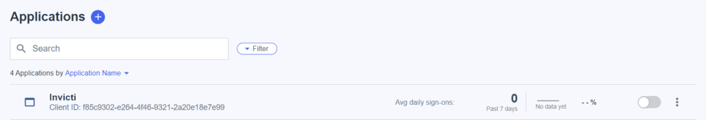 Ping Identity Enable Application