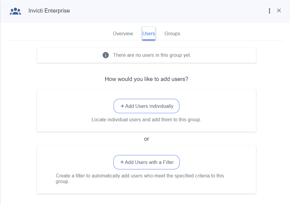 Ping Identity Identities All Users Tab