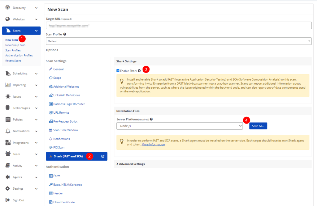 Download Shark sensor for Node.js