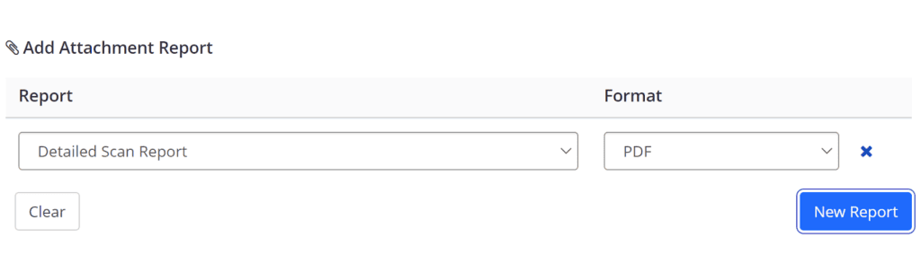 Manage Notifications page showing Edit option for Scan Completed notifications