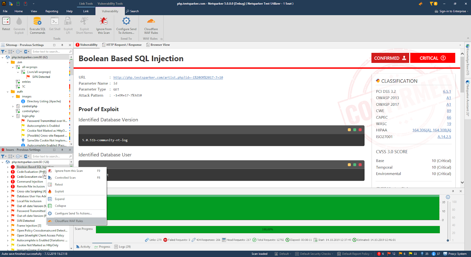 Cloudflare WAF Integration