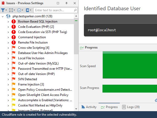 Cloudflare WAF Integration