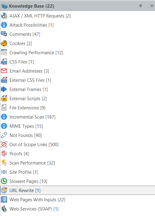 URL Rewrite node in Invicti Standard