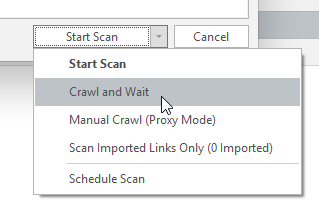Right-click Custom Scripts in Invicti Standard Sitemap.