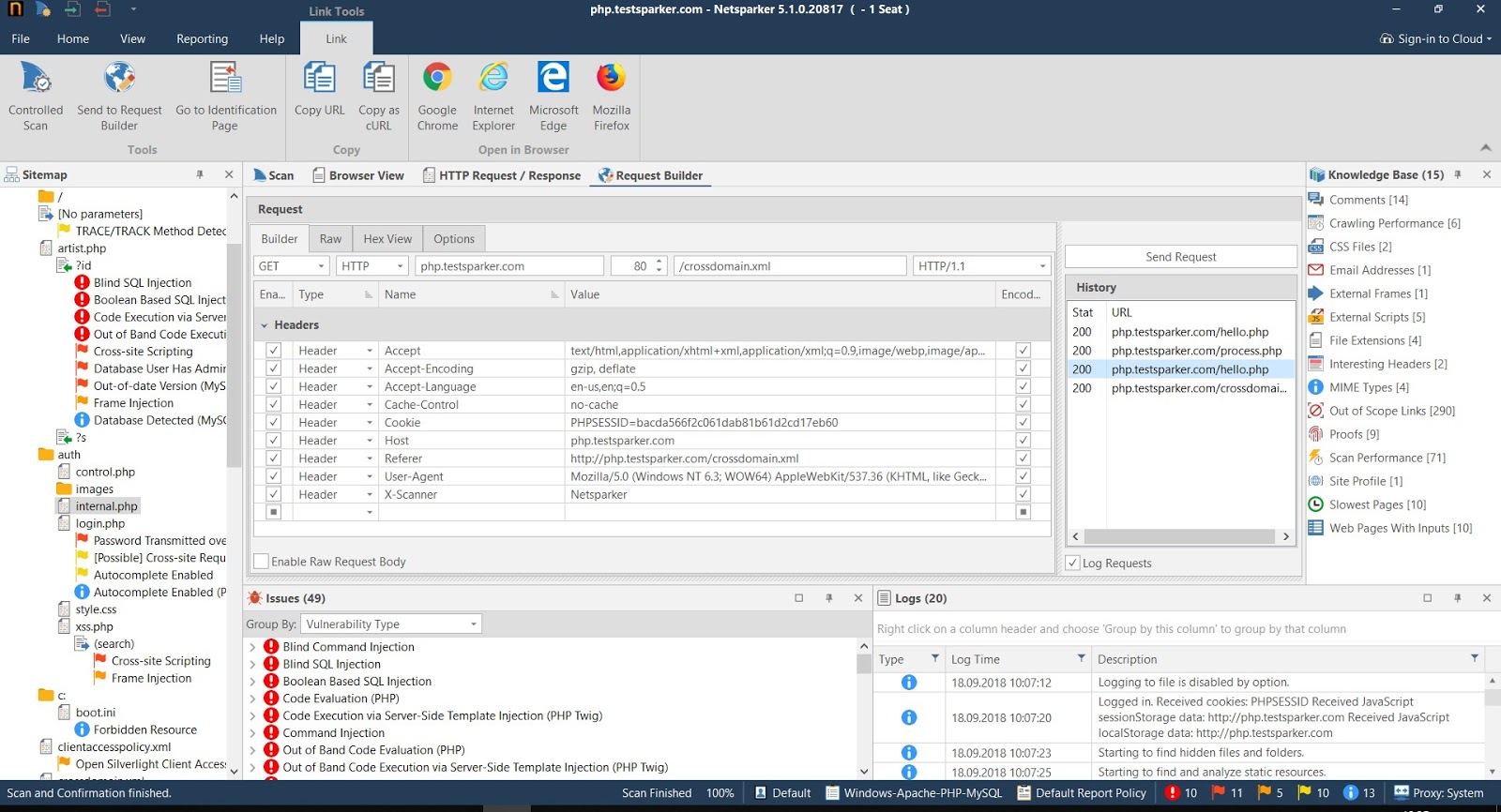 HTTP Request Builder overview