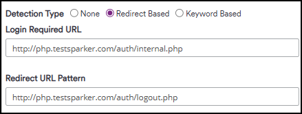 Redirect-based logout detection.