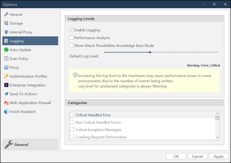 Logs panel showing debug output