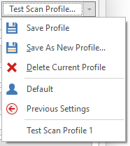 Click Previous Settings to change.
