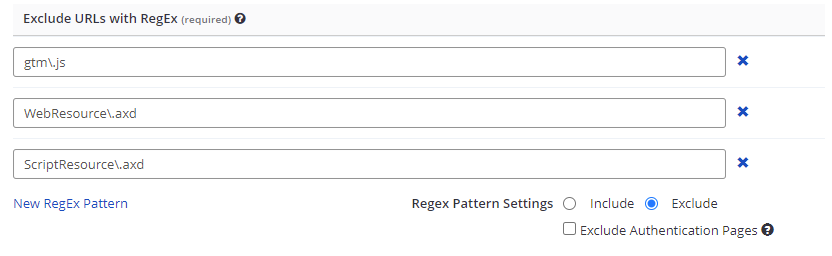 Scan Scope tab in Invicti Enterprise