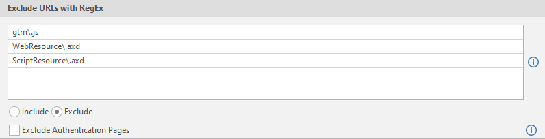 RegEx configuration in Invicti Standard