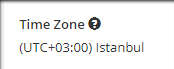 Scan Time Window with timezone