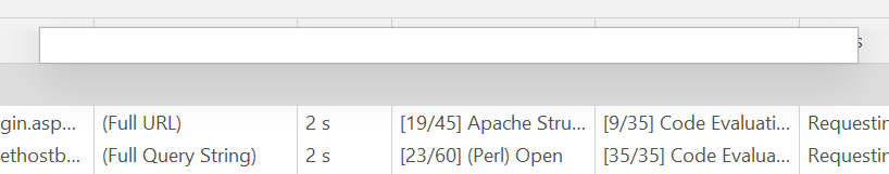 Scan search dialog in Invicti Standard