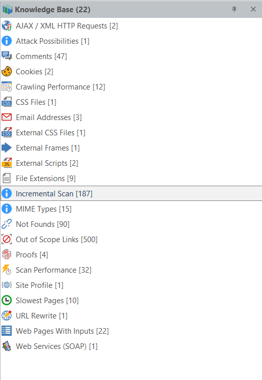 Schedule Incremental button in Invicti Standard.