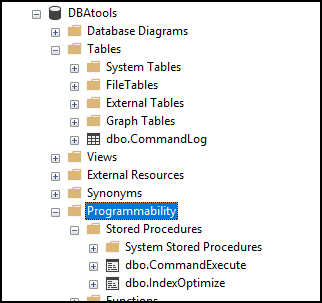 CommandLog script execution