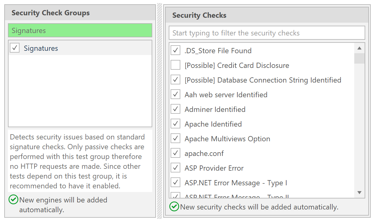 Invicti Assistant configuration changes