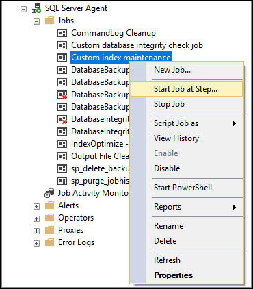 New Schedule configuration