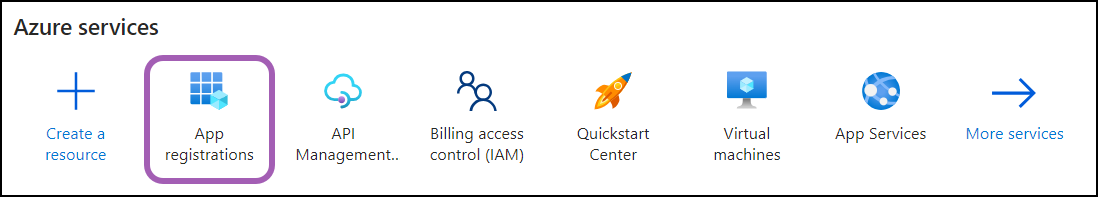 Select API sources interface
