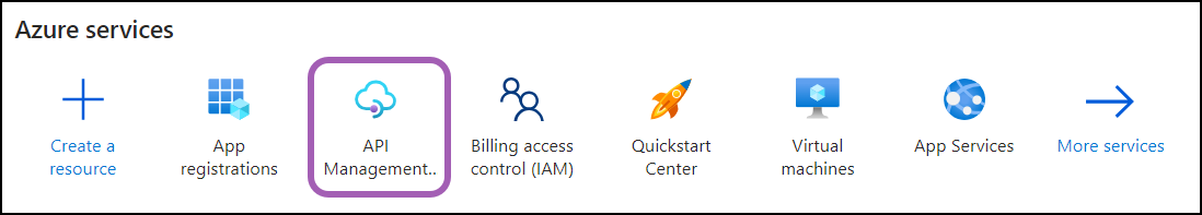 API management services