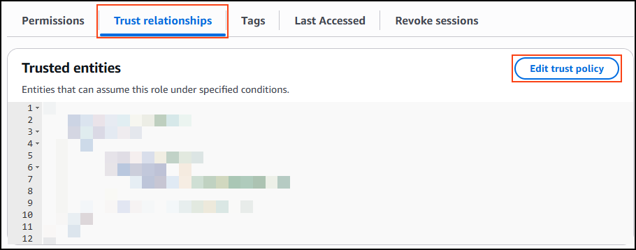 Select API sources interface