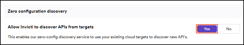 Diagram showing Invicti Platform API inventory, target list, and engines