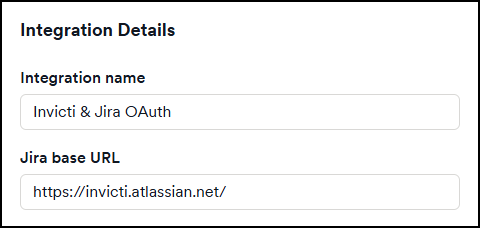 Jira base URL configuration