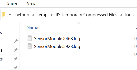 Invicti IAST Sensor Module logs.