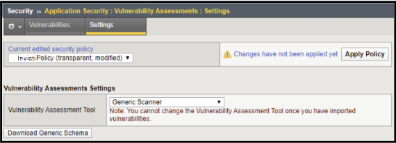 F5 BIG-IP ASM current edited security policy