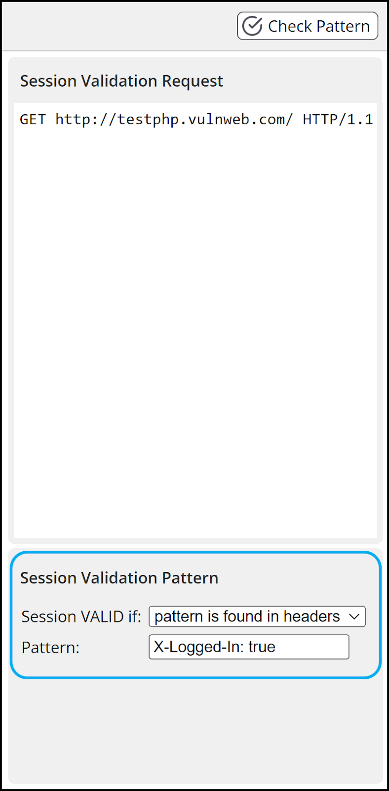 Session validation option 2