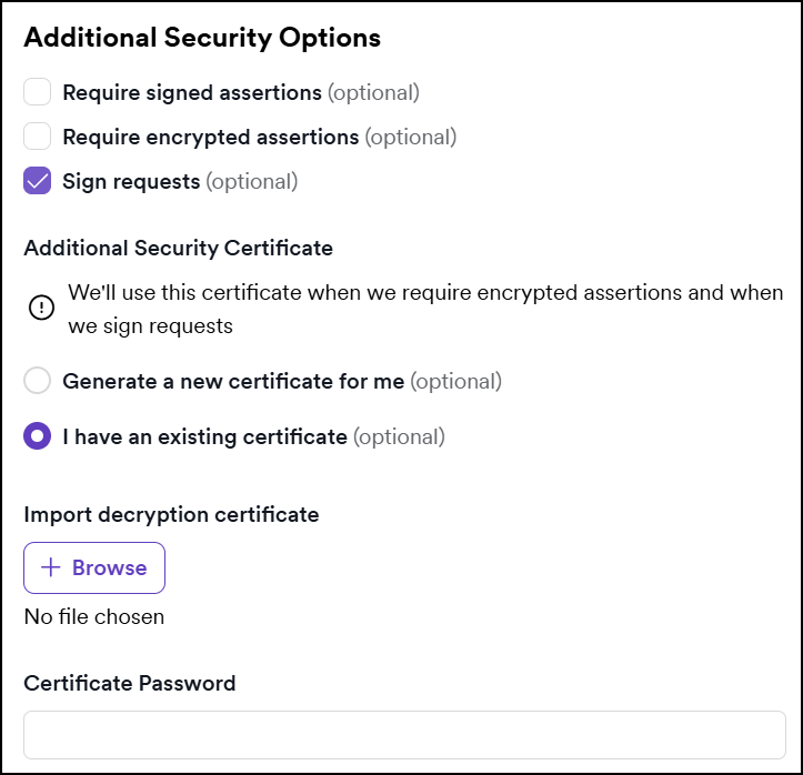 Configure Additional Security Options in Invicti