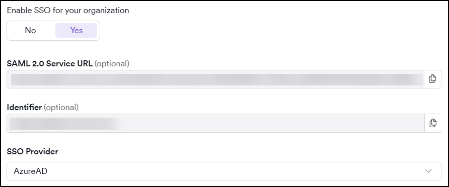 Enable EntraID as a SSO provider in Invicti Platform.