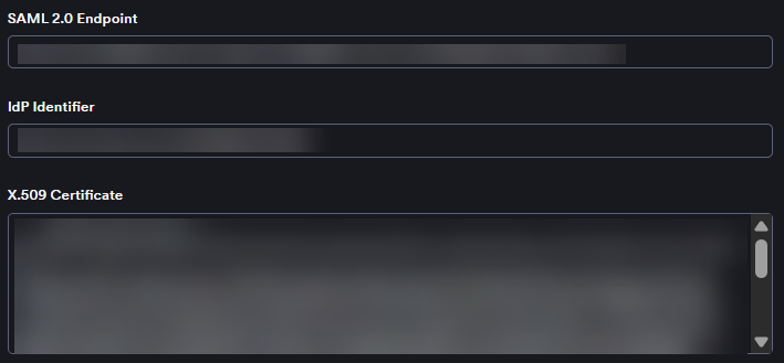 Configure SAML 2.0 Endpoint and IdP Identifier in Invicti Platform