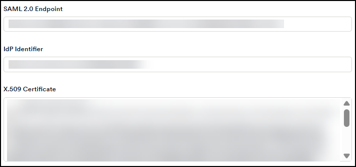 Configure SAML 2.0 Endpoint and IdP Identifier in Invicti Platform
