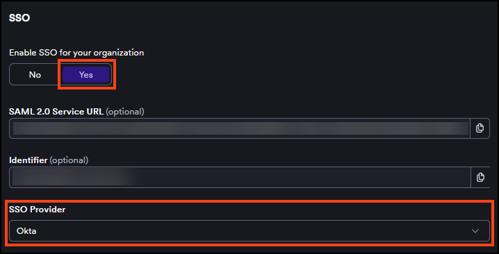 Okta SSO integration in Invicti Platform