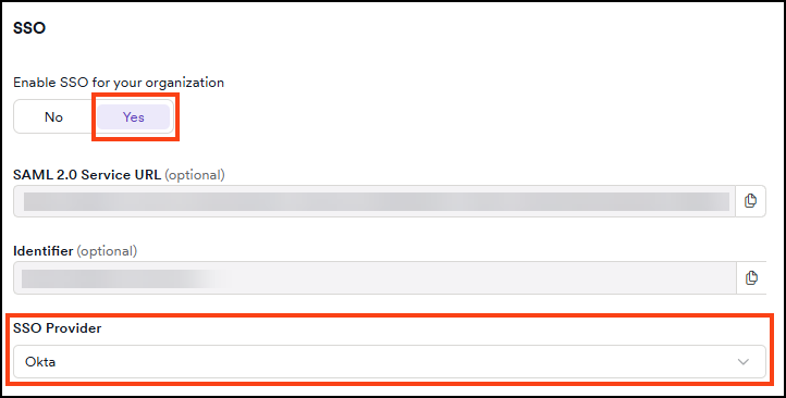 Okta SSO integration in Invicti Platform