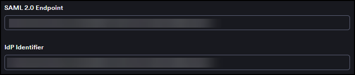 Configure SAML 2.0 Endpoint and IdP identifier in Invicti Platform
