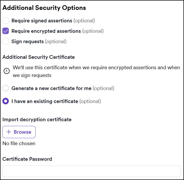 Configure Additional Security Options in Invicti