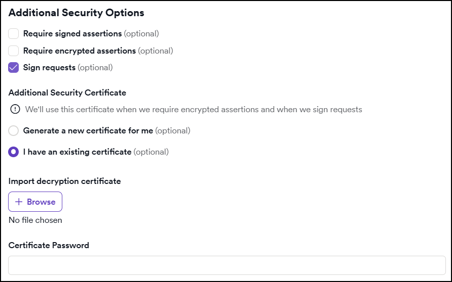 Configure Additional Security Options in Invicti