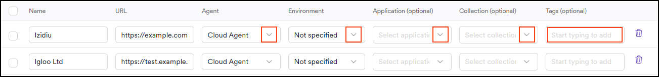 Manually update asset details.